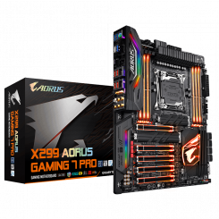 Материнская плата Gigabyte X299 AORUS GAMING 7 PRO (s2066, Intel X299)