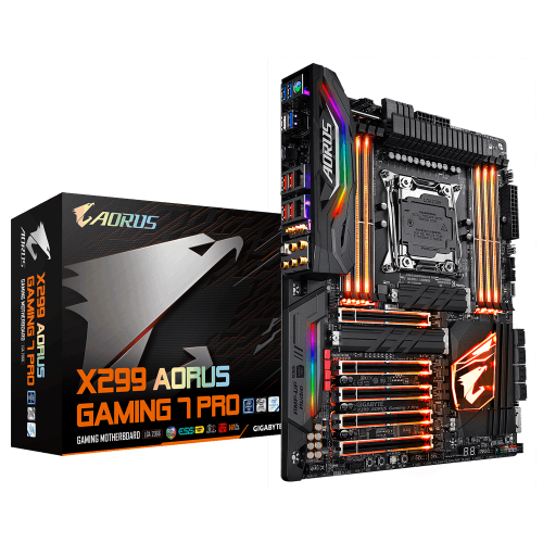 Продать Материнская плата Gigabyte X299 AORUS GAMING 7 PRO (s2066, Intel X299) по Trade-In интернет-магазине Телемарт - Киев, Днепр, Украина фото