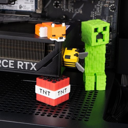 Комп'ютер HEXO SpecialPart Minecraft Cobblestone (EVSP-MC12400FN5060-D432S1TBK) Black купити в Україні: Київ, Львів, Хмельницький, Тернопіль | Низька ціна, відгуки, характеристики від TELEMART фото