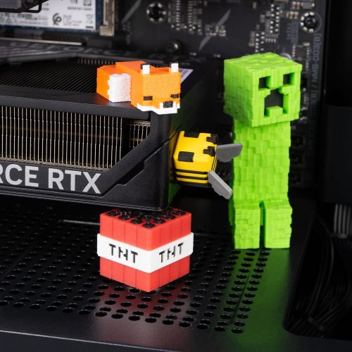 Купити Комп'ютер HEXO SpecialPart Minecraft Cobblestone (EVSP-MC14400FN5060-D432S1TBK) Black - ціна в Києві, Львові, Вінниці, Хмельницькому, Франківську, Україні | інтернет-магазин TELEMART.UA фото