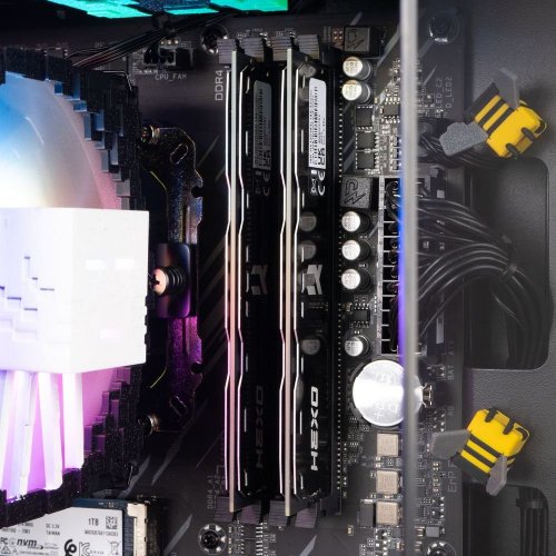 Компьютер HEXO SpecialPart Minecraft Cobblestone (EVSP-MC14400FN5060-D432S1TBK) Black купить в Украине: Киев, Днепр, Харьков, Одесса  | Низкая цена, отзывы, характеристики от TELEMART фото