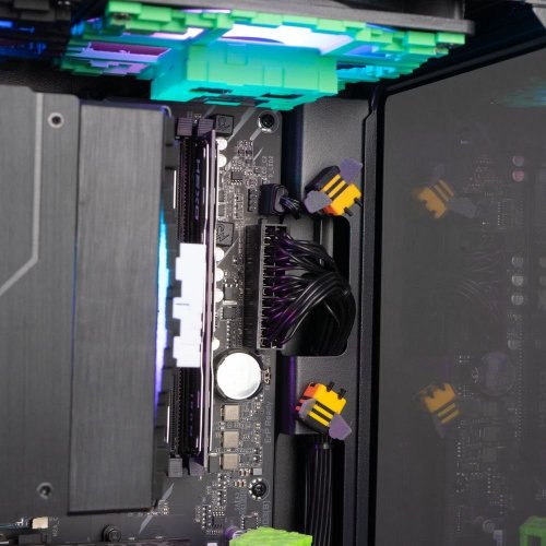 Компьютер HEXO SpecialPart Minecraft Cobblestone (EVSP-MC14400FN5060-D432S1TBK) Black купить в Украине: Киев, Днепр, Харьков, Одесса  | Низкая цена, отзывы, характеристики от TELEMART фото