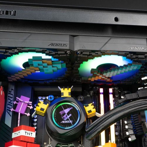 Компьютер EVOLVE SpecialPart Minecraft Diamond (EVSP-MDR770N507-D532S1TBK) Black купить в Украине: Киев, Днепр, Харьков, Одесса  | Низкая цена, отзывы, характеристики от TELEMART фото