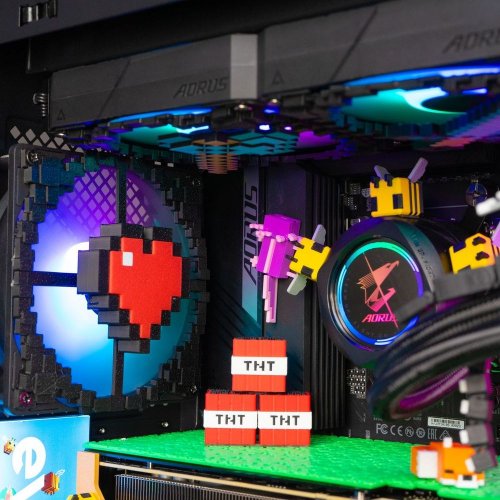 Купить Компьютер EVOLVE SpecialPart Minecraft Diamond (EVSP-MDR970XN507T-D532S1TBK) Black - цена в Харькове, Киеве, Днепре, Одессе
в интернет-магазине Telemart фото