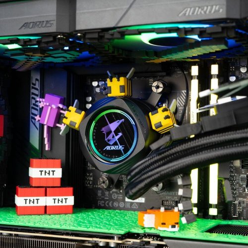 Купить Компьютер EVOLVE SpecialPart Minecraft Diamond (EVSP-MDR970XN507T-D532S1TBK) Black - цена в Харькове, Киеве, Днепре, Одессе
в интернет-магазине Telemart фото