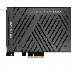 Уцінка пристрій відеозахоплення AVerMedia Live Gamer Duo GC570D (61GC570D00A5) Black (Пошкоджено пакування, 796199)