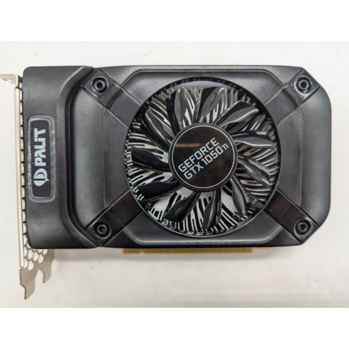Відеокарта Palit GeForce GTX 1050 Ti StormX 4096MB (NE5105T018G1-1070F) (Відновлено продавцем, 796220) купити з перевіркою сумісності: огляд, характеристики, ціна у Києві, Львові, Вінниці, Хмельницькому, Івано-Франківську, Україні | інтернет-магазин TELEMART.UA фото