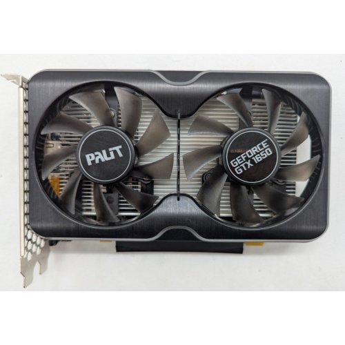 Купить Видеокарта Palit GeForce GTX 1650 Gaming Pro 4096MB (NE6165001BG1-1175A) (Восстановлено продавцом, 796227) с проверкой совместимости: обзор, характеристики, цена в Киеве, Днепре, Одессе, Харькове, Украине | интернет-магазин TELEMART.UA фото
