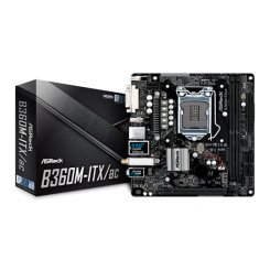 Материнська плата ASRock B360M-ITX/AC (s1151-V2, Intel B360)