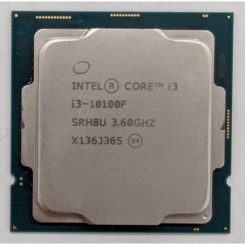 Купить Процессор Intel Core i3-10100F 3.6(4.3)GHz 6MB s1200 Tray (CM8070104291318) (Восстановлено продавцом, 796247) с проверкой совместимости: обзор, характеристики, цена в Киеве, Днепре, Одессе, Харькове, Украине | интернет-магазин TELEMART.UA фото