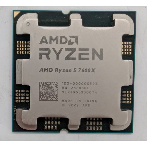 Купить Процессор AMD Ryzen 5 7600X 4.7(5.3)GHz 32MB sAM5 Tray (100-000000593) (Восстановлено продавцом, 796255) с проверкой совместимости: обзор, характеристики, цена в Киеве, Днепре, Одессе, Харькове, Украине | интернет-магазин TELEMART.UA фото