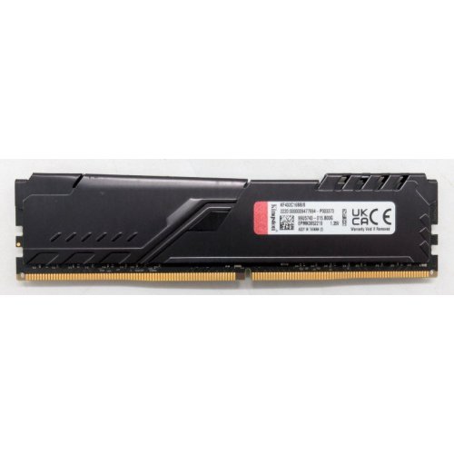 Купить Озу Kingston DDR4 8GB 3200Mhz FURY Beast Black (KF432C16BB/8) (Восстановлено продавцом, 796269) с проверкой совместимости: обзор, характеристики, цена в Киеве, Днепре, Одессе, Харькове, Украине | интернет-магазин TELEMART.UA фото