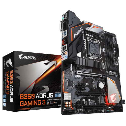 Продать Материнская плата Gigabyte B360 AORUS GAMING 3 (s1151-V2, Intel B360) по Trade-In интернет-магазине Телемарт - Киев, Днепр, Украина фото