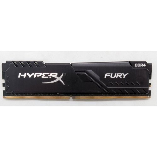 Купить Озу HyperX DDR4 8GB 3200Mhz Fury Black (HX432C16FB3/8) (Восстановлено продавцом, 796278) с проверкой совместимости: обзор, характеристики, цена в Киеве, Днепре, Одессе, Харькове, Украине | интернет-магазин TELEMART.UA фото