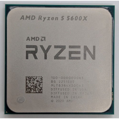 Купить Процессор AMD Ryzen 5 5600X 3.7(4.6)GHz 32MB sAM4 Tray (100-000000065) (Восстановлено продавцом, 796281) с проверкой совместимости: обзор, характеристики, цена в Киеве, Днепре, Одессе, Харькове, Украине | интернет-магазин TELEMART.UA фото