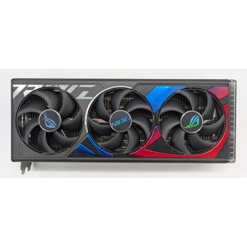 Відеокарта Asus ROG Strix GeForce RTX 4080 OC 16384MB (ROG-STRIX-RTX4080-O16G-GAMING) (Відновлено продавцем, 796286) купити з перевіркою сумісності: огляд, характеристики, ціна у Києві, Львові, Вінниці, Хмельницькому, Івано-Франківську, Україні | інтернет-магазин TELEMART.UA фото