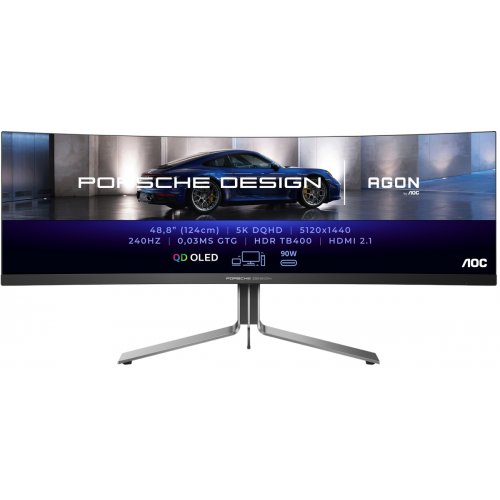 Купить Монитор AOC 49" Agon Pro PD49 Silver - цена в Харькове, Киеве, Днепре, Одессе
в интернет-магазине Telemart фото