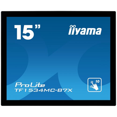 Купить Монитор Iiyama 15" ProLite TF1534MC-B7X Black - цена в Харькове, Киеве, Днепре, Одессе
в интернет-магазине Telemart фото