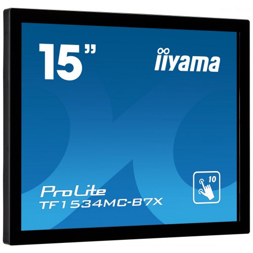 Купить Монитор Iiyama 15" ProLite TF1534MC-B7X Black - цена в Харькове, Киеве, Днепре, Одессе
в интернет-магазине Telemart фото