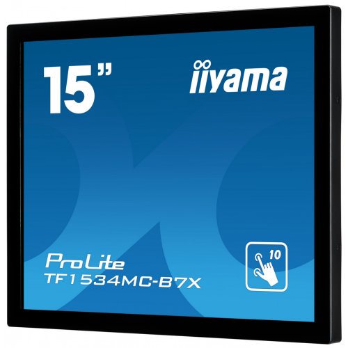 Купить Монитор Iiyama 15" ProLite TF1534MC-B7X Black - цена в Харькове, Киеве, Днепре, Одессе
в интернет-магазине Telemart фото