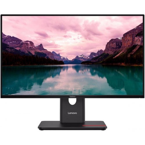 Купити Монітор Lenovo 23.8" ThinkVision T24-40 (64A4MATXUA) Black - ціна в Києві, Львові, Вінниці, Хмельницькому, Франківську, Україні | інтернет-магазин TELEMART.UA фото