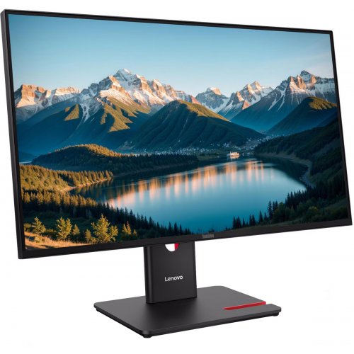 Купити Монітор Lenovo 27" ThinkVision T27q-40 (64A6GAT6UA) Black - ціна в Києві, Львові, Вінниці, Хмельницькому, Франківську, Україні | інтернет-магазин TELEMART.UA фото