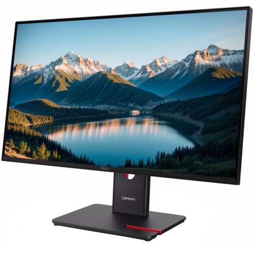 Купити Монітор Lenovo 27" ThinkVision T27q-40 (64A6GAT6UA) Black - ціна в Києві, Львові, Вінниці, Хмельницькому, Франківську, Україні | інтернет-магазин TELEMART.UA фото