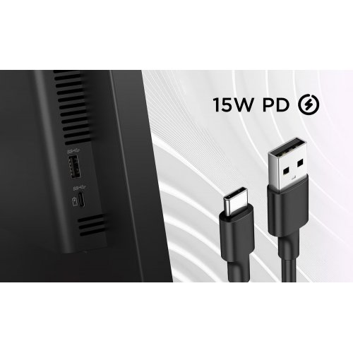 Купити Монітор Lenovo 27" ThinkVision T27q-40 (64A6GAT6UA) Black - ціна в Києві, Львові, Вінниці, Хмельницькому, Франківську, Україні | інтернет-магазин TELEMART.UA фото