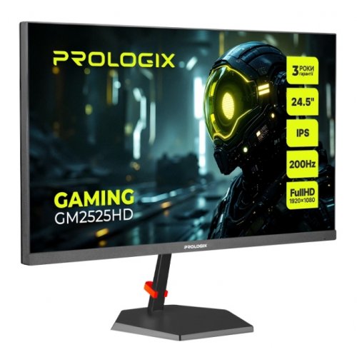 Купить Монитор Prologix 24.5" Gaming GM2525HD Black - цена в Харькове, Киеве, Днепре, Одессе
в интернет-магазине Telemart фото