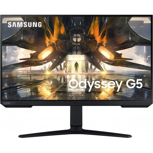 Купити Монітор Samsung 27” Odyssey G5 (LS27AG500PIXCI) Black - ціна в Києві, Львові, Вінниці, Хмельницькому, Франківську, Україні | інтернет-магазин TELEMART.UA фото