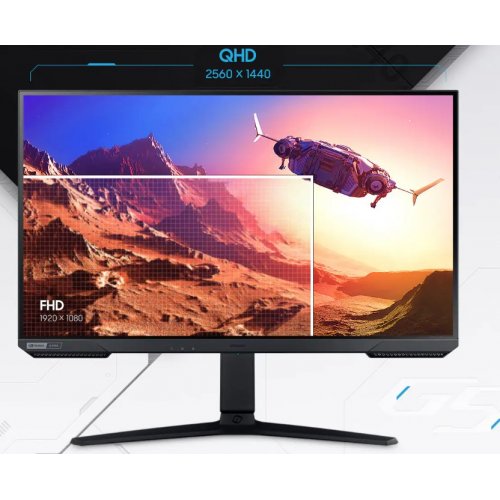 Купити Монітор Samsung 27” Odyssey G5 (LS27AG500PIXCI) Black - ціна в Києві, Львові, Вінниці, Хмельницькому, Франківську, Україні | інтернет-магазин TELEMART.UA фото