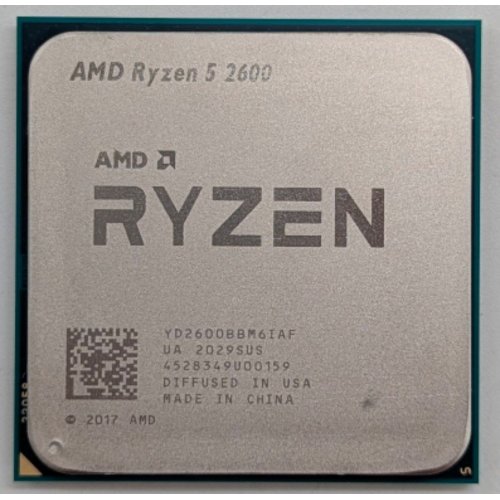 Купить Процессор AMD Ryzen 5 2600 3.4(3.9)GHz 16MB sAM4 Tray (YD2600BBM6IAF) (Восстановлено продавцом, 796366) с проверкой совместимости: обзор, характеристики, цена в Киеве, Днепре, Одессе, Харькове, Украине | интернет-магазин TELEMART.UA фото