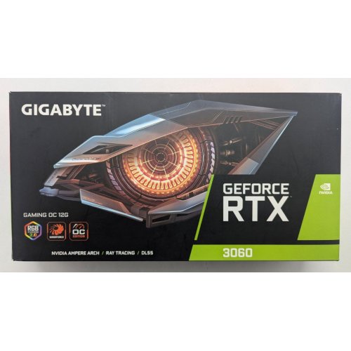 Купить Видеокарта Gigabyte GeForce RTX 3060 Gaming OC 12288MB (GV-N3060GAMING OC-12GD 2.0) (Восстановлено продавцом, 796367) с проверкой совместимости: обзор, характеристики, цена в Киеве, Днепре, Одессе, Харькове, Украине | интернет-магазин TELEMART.UA фото