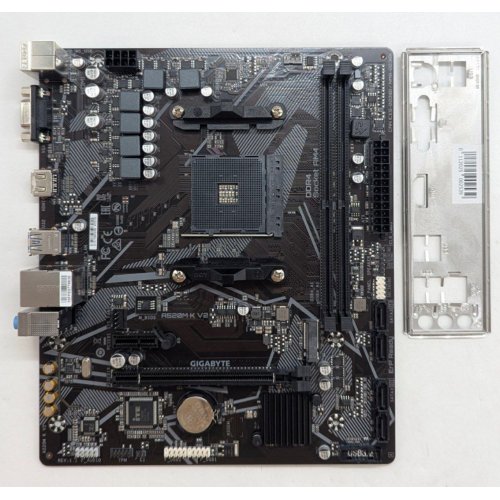 Материнська плата Gigabyte A520M K V2 (sAM4, AMD A520) (Відновлено продавцем, 796378) купити з перевіркою сумісності: огляд, характеристики, ціна у Києві, Львові, Вінниці, Хмельницькому, Івано-Франківську, Україні | інтернет-магазин TELEMART.UA фото