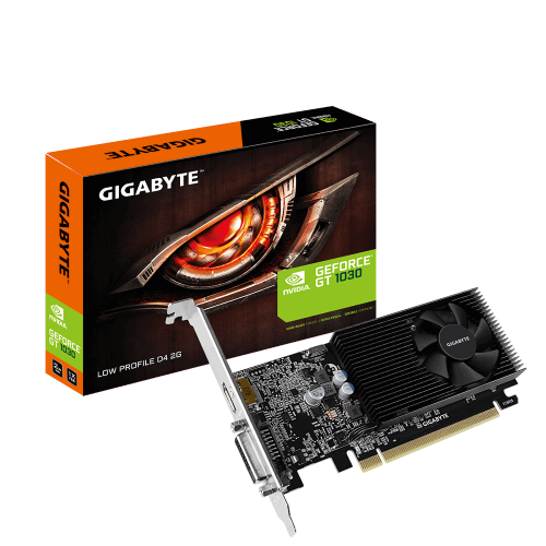 Відеокарта Gigabyte GeForce GT 1030 Low Profile D4 2048MB (GV-N1030D4-2GL) (Відновлено продавцем, 796416) купити з перевіркою сумісності: огляд, характеристики, ціна у Києві, Львові, Вінниці, Хмельницькому, Івано-Франківську, Україні | інтернет-магазин TELEMART.UA фото