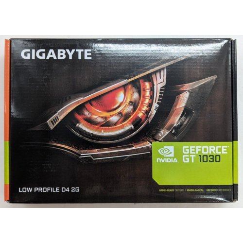 Відеокарта Gigabyte GeForce GT 1030 Low Profile D4 2048MB (GV-N1030D4-2GL) (Відновлено продавцем, 796416) купити з перевіркою сумісності: огляд, характеристики, ціна у Києві, Львові, Вінниці, Хмельницькому, Івано-Франківську, Україні | інтернет-магазин TELEMART.UA фото