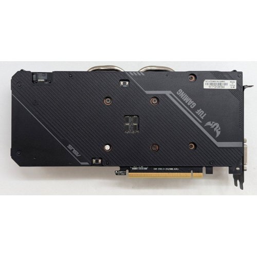 Відеокарта Asus TUF GeForce GTX 1660 SUPER Gaming X3 OC 6144MB (TUF3-GTX1660S-O6G-GAMING) (Відновлено продавцем, 796420) купити з перевіркою сумісності: огляд, характеристики, ціна у Києві, Львові, Вінниці, Хмельницькому, Івано-Франківську, Україні | інтернет-магазин TELEMART.UA фото