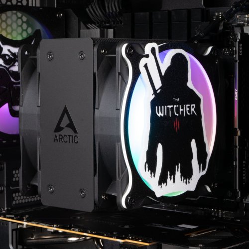 Компьютер EVOLVE SpecialPart TheWitcher: WhiteWolf (EVSP-TWWR7500FN5060TI-D532S1TBK) Black купить в Украине: Киев, Днепр, Харьков, Одесса  | Низкая цена, отзывы, характеристики от TELEMART фото