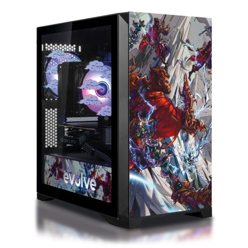 Компьютер EVOLVE SpecialPart Wukong: LightningFury (EVSP-WLFR7500FN5060TI-D532S1TBK) Black купить в Украине: Киев, Днепр, Харьков, Одесса  | Низкая цена, отзывы, характеристики от TELEMART фото