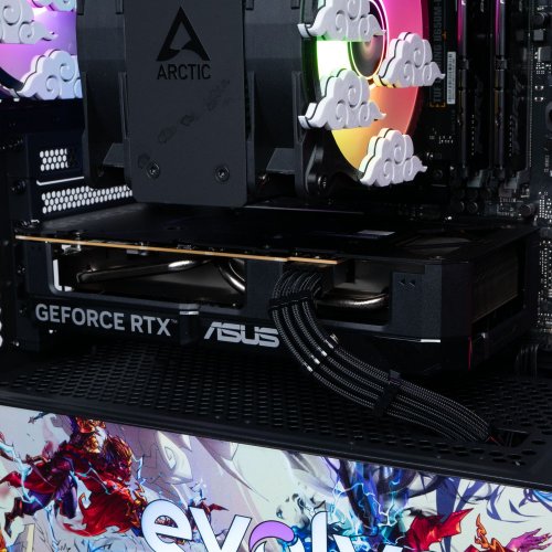 Компьютер EVOLVE SpecialPart Wukong: LightningFury (EVSP-WLFR7500FN5060TI-D532S1TBK) Black купить в Украине: Киев, Днепр, Харьков, Одесса  | Низкая цена, отзывы, характеристики от TELEMART фото