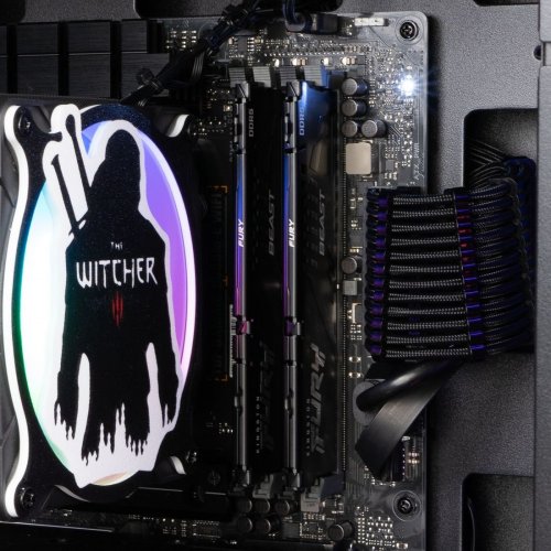 Компьютер EVOLVE SpecialPart TheWitcher: WhiteWolf (EVSP-TWWR7500FN5060-D532S1TBK) Black купить в Украине: Киев, Днепр, Харьков, Одесса  | Низкая цена, отзывы, характеристики от TELEMART фото
