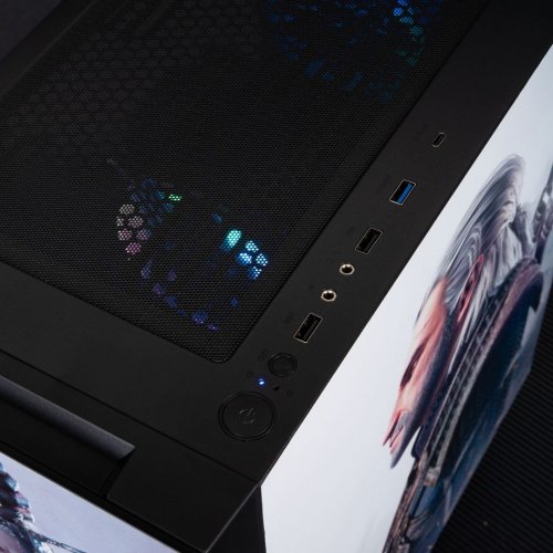 Компьютер EVOLVE SpecialPart TheWitcher: WhiteWolf (EVSP-TWWR7500FN5060-D532S1TBK) Black купить в Украине: Киев, Днепр, Харьков, Одесса  | Низкая цена, отзывы, характеристики от TELEMART фото