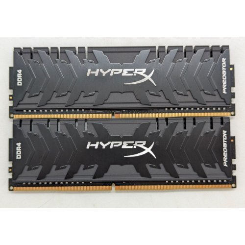 Купить Озу HyperX DDR4 16GB (2x8GB) 3333Mhz Predator (HX433C16PB3K2/16) (Восстановлено продавцом, 796605) с проверкой совместимости: обзор, характеристики, цена в Киеве, Днепре, Одессе, Харькове, Украине | интернет-магазин TELEMART.UA фото