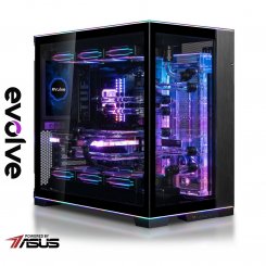 Комп'ютер EVOLVE UltraPart Titanium 2H (EVUP-T2HR995X3DN509-D564S2TBK) Black / AMD Ryzen 9 9950X3D (4.3-5.7), 16 ядер / RTX 5090 / 64 ГБ (DDR5) / 2048 ГБ (SSD)