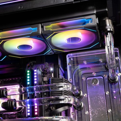 Комп'ютер EVOLVE UltraPart Titanium 2H (EVUP-T2HR995X3DN509-D564S2TBK) Black купити в Україні: Київ, Львів, Хмельницький, Тернопіль | Низька ціна, відгуки, характеристики від TELEMART фото