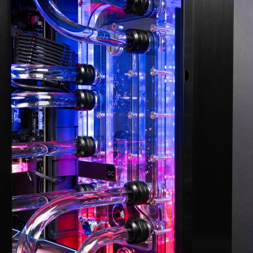 Компьютер EVOLVE UltraPart Titanium 2H (EVUP-T2HR995X3DN509-D564S2TBK) Black купить в Украине: Киев, Днепр, Харьков, Одесса  | Низкая цена, отзывы, характеристики от TELEMART фото