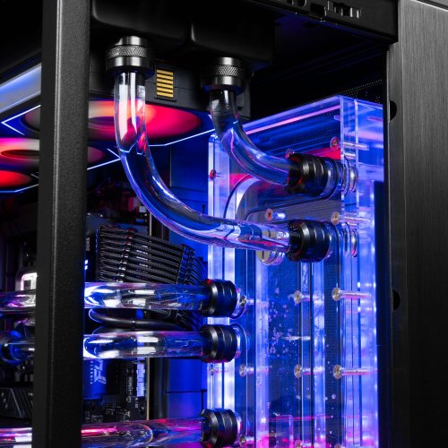 Компьютер EVOLVE UltraPart Titanium 2H (EVUP-T2HR995X3DN509-D564S2TBK) Black купить в Украине: Киев, Днепр, Харьков, Одесса  | Низкая цена, отзывы, характеристики от TELEMART фото