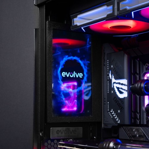 Компьютер EVOLVE UltraPart Titanium 2H (EVUP-T2HR995X3DN509-D564S2TBK) Black купить в Украине: Киев, Днепр, Харьков, Одесса  | Низкая цена, отзывы, характеристики от TELEMART фото