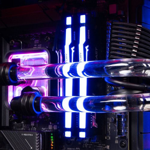 Компьютер EVOLVE UltraPart Titanium 2H (EVUP-T2HR995X3DN509-D564S2TBK) Black купить в Украине: Киев, Днепр, Харьков, Одесса  | Низкая цена, отзывы, характеристики от TELEMART фото