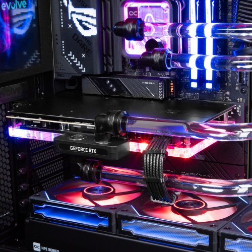 Компьютер EVOLVE UltraPart Titanium 2H (EVUP-T2HR995X3DN509-D564S2TBK) Black купить в Украине: Киев, Днепр, Харьков, Одесса  | Низкая цена, отзывы, характеристики от TELEMART фото